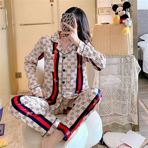 gucci pj's|Gucci pajama set women's.